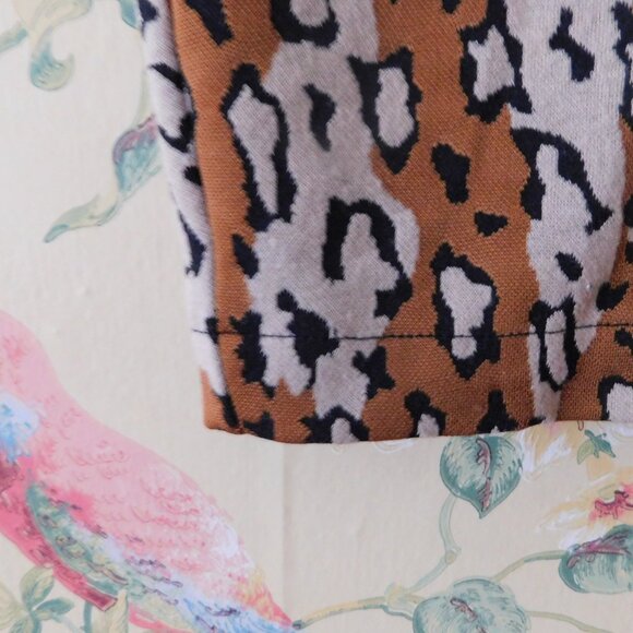 🦔🐾 Anthropologie Maeve Leopard Pencil Skirt - Picture 6 of 10